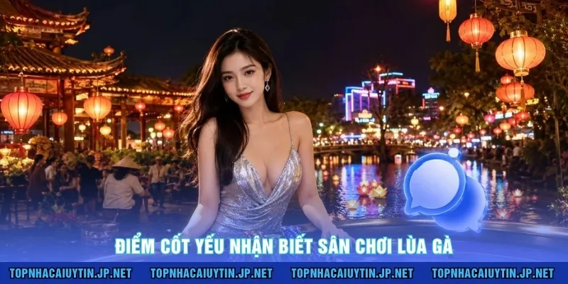 Điểm cốt yếu nhận biết sân chơi lùa gà